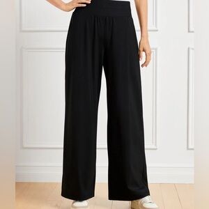 Talbot’s Out and About Stretch Wide Leg Women’s Pants.